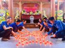 Tuổi trẻ  xã Nghĩa Thọ tổ chức “Lễ thắp nến tri ân” các anh hùng liệt sỹ